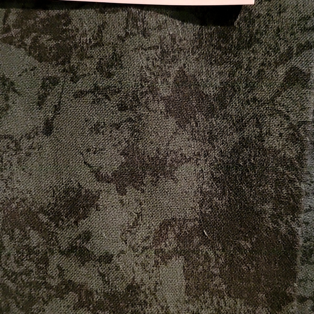 Dark green marble filler fabric 100% cotton